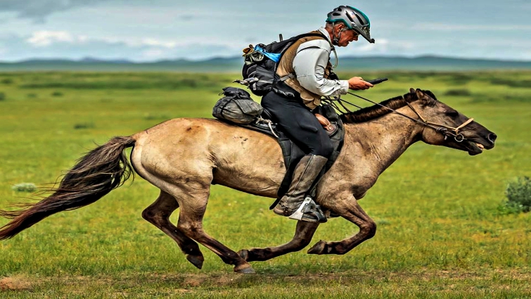 Mongol Derby checkpoint
